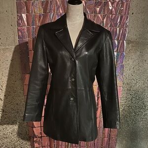 Black Genuine Leather Jacket